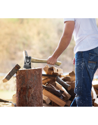 Hand Axe 1.5lb Hickory Shaft