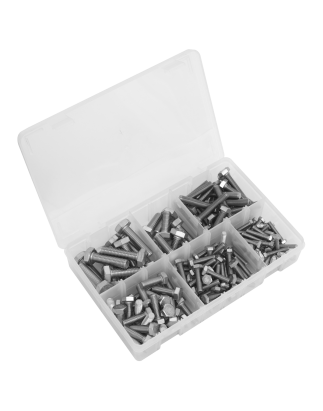 Stainless Steel Setscrew Assortment 150pc M5-M10