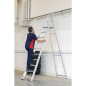 Industrial Step Ladder 10-Tread Aluminium - BS EN 131