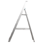 Aluminium Step Ladder 6-Tread Industrial BS EN 131