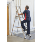 Aluminium Step Ladder 6-Tread Industrial BS EN 131