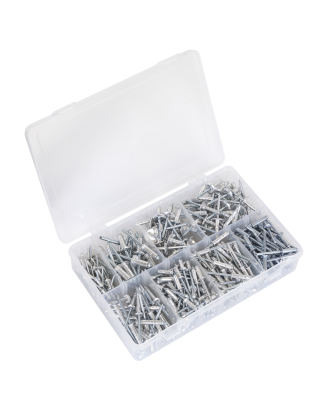 Assortiment de rivets en aluminium 335 pièces