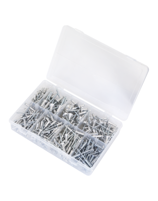 Assortiment de rivets en aluminium 335 pièces