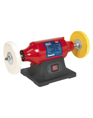 150mm Bench Mounting Buffer/Polisher 370W/230V