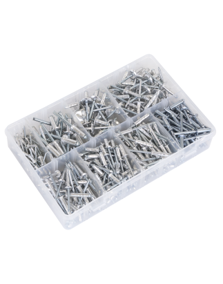 Aluminium Rivet Assortment 335pc