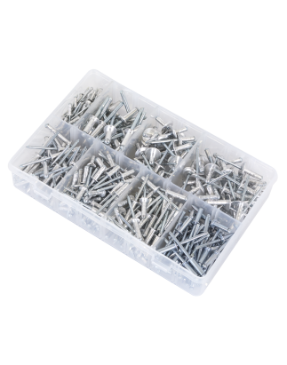 Assortiment de rivets en aluminium 335 pièces