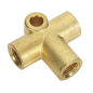 Brake Tube Connector M10 x 1mm 3-Way