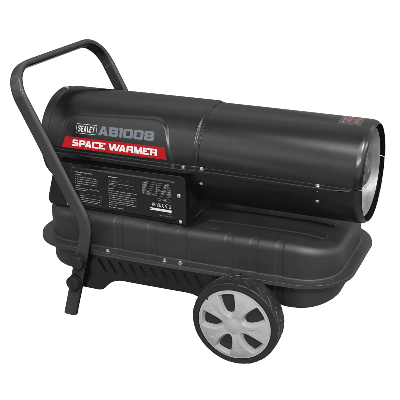 Space Warmer® Kerosene/Diesel Heater with Wheels 100,000Btu/hr