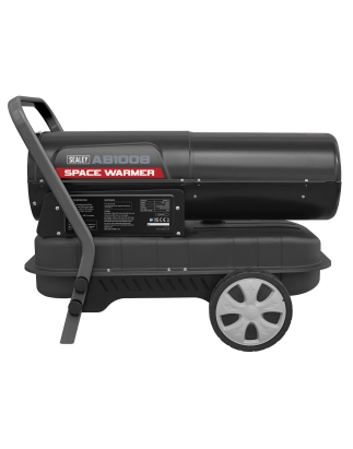 Space Warmer® Kerosene/Diesel Heater with Wheels 100,000Btu/hr