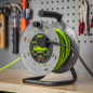 Cable Reel with Thermal Trip 4 x 230V Sockets 25m - Green