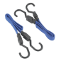 Flat Bungee Cord Set 460mm 2pc