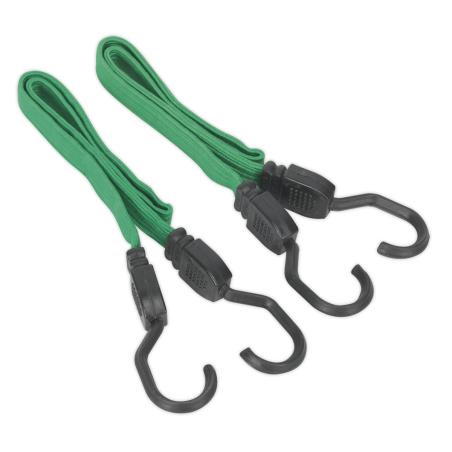 Flat Bungee Cord Set 610mm 2pc