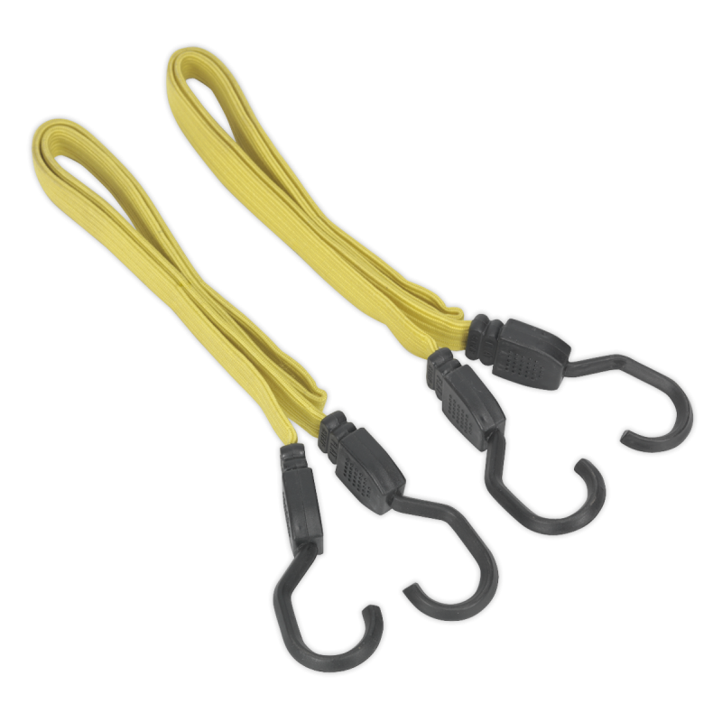 Flat Bungee Cord Set 910mm 2pc