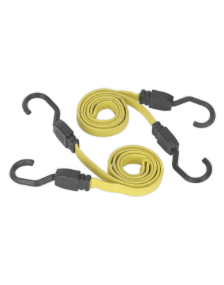 Flat Bungee Cord Set 910mm 2pc