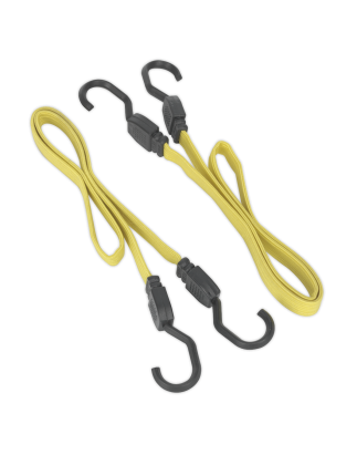 Flat Bungee Cord Set 910mm 2pc