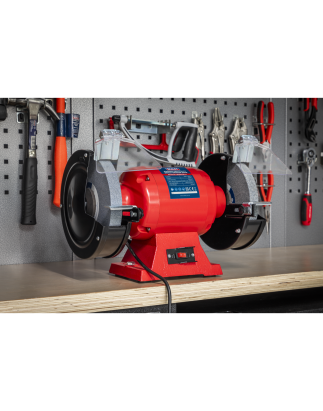 Heavy-Duty 200mm Bench Grinder 600W/230V