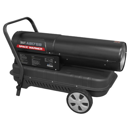 Space Warmer® Kerosene/Diesel Heater with Wheels 175,000Btu/hr