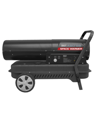 Space Warmer® Kerosene/Diesel Heater with Wheels 175,000Btu/hr