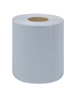 Blue Embossed 2-Ply Paper Roll 60m - Pack of 6