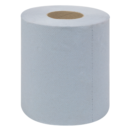 Blue Embossed 2-Ply Paper Roll 60m - Pack of 6