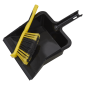 Bulldozer Yard Dustpan & Brush Set