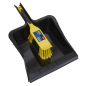 Bulldozer Yard Dustpan & Brush Set