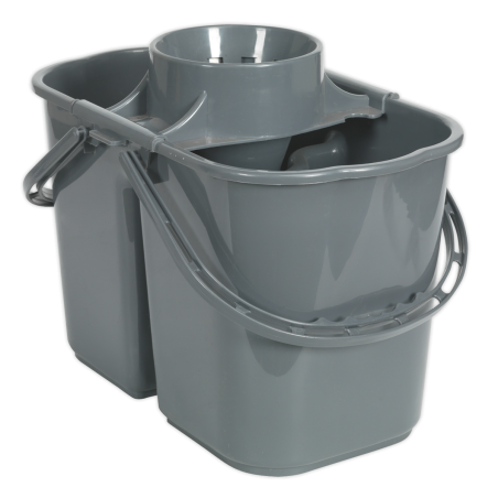 Mop Bucket 15L - 2 Compartment