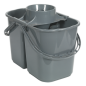 Mop Bucket 15L - 2 Compartment