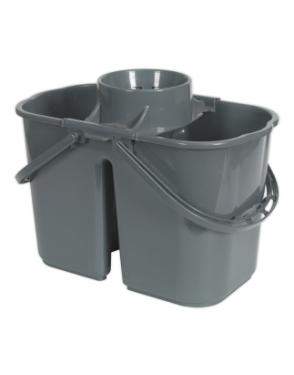 Mop Bucket 15L - 2 Compartment