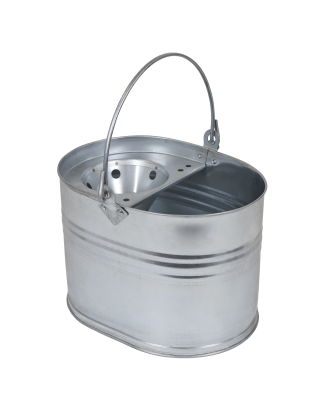 Mop Bucket 13L - Galvanized