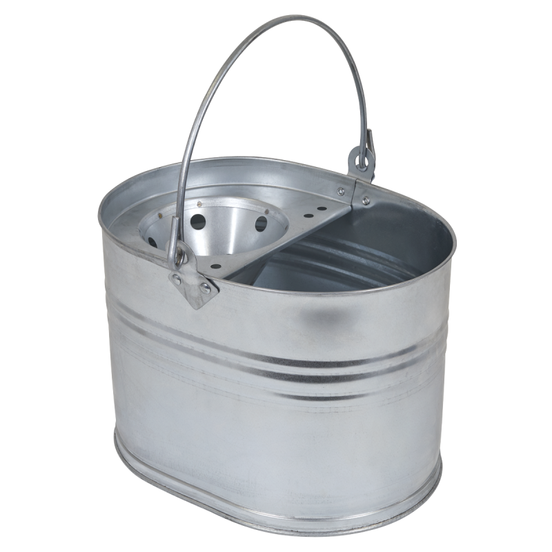 Mop Bucket 13L - Galvanized