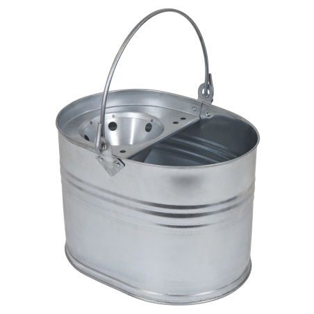 Mop Bucket 13L - Galvanized