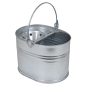 Mop Bucket 13L - Galvanized