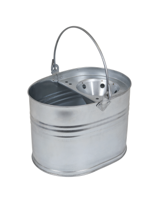 Mop Bucket 13L - Galvanized