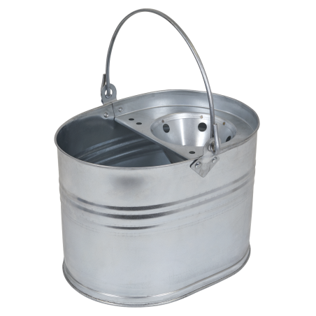 Mop Bucket 13L - Galvanized