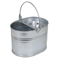 Mop Bucket 13L - Galvanized