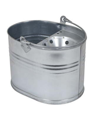 Mop Bucket 13L - Galvanized