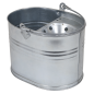 Mop Bucket 13L - Galvanized