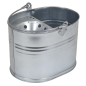 Mop Bucket 13L - Galvanized