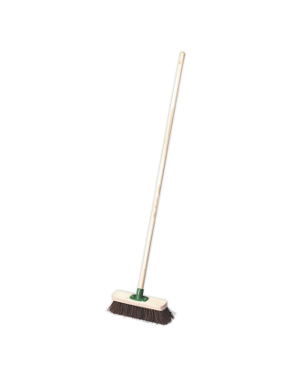 Stiff/Hard Bristle Broom 12"(300mm)