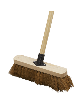 Soft Bristle Broom 12"(300mm)