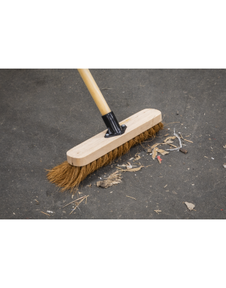 Soft Bristle Broom 12"(300mm)