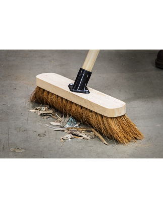 Soft Bristle Broom 12"(300mm)