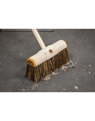 Stiff/Hard Bristle Broom 13"(325mm)