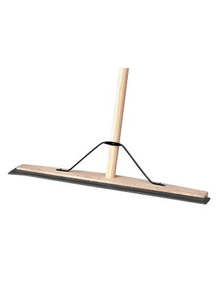 Rubber Floor Squeegee with Wooden Handle 24"(600mm)