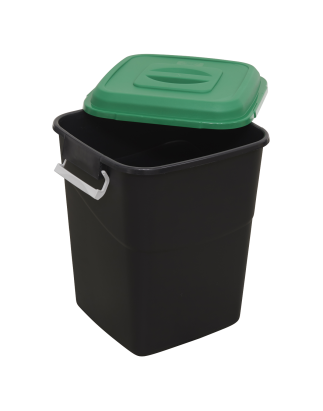 Poubelle/Poubelle de stockage 50L - Vert