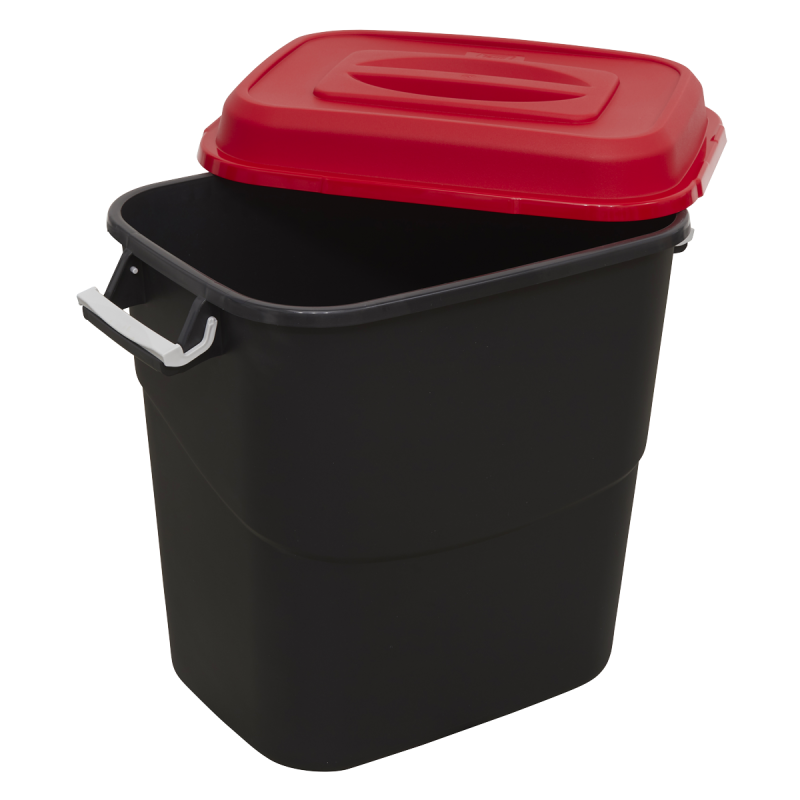 Poubelle/Poubelle de rangement 75L - Rouge