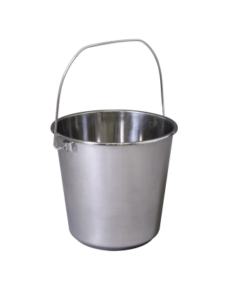 Mop Bucket 12L - Stainless Steel