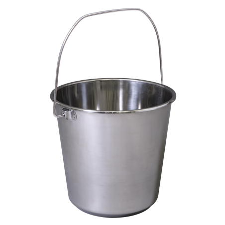 Mop Bucket 12L - Stainless Steel