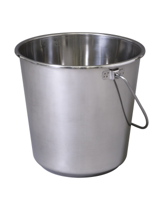 Mop Bucket 12L - Stainless Steel